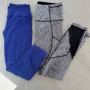 Lululemon and Beyond Yoga leggings